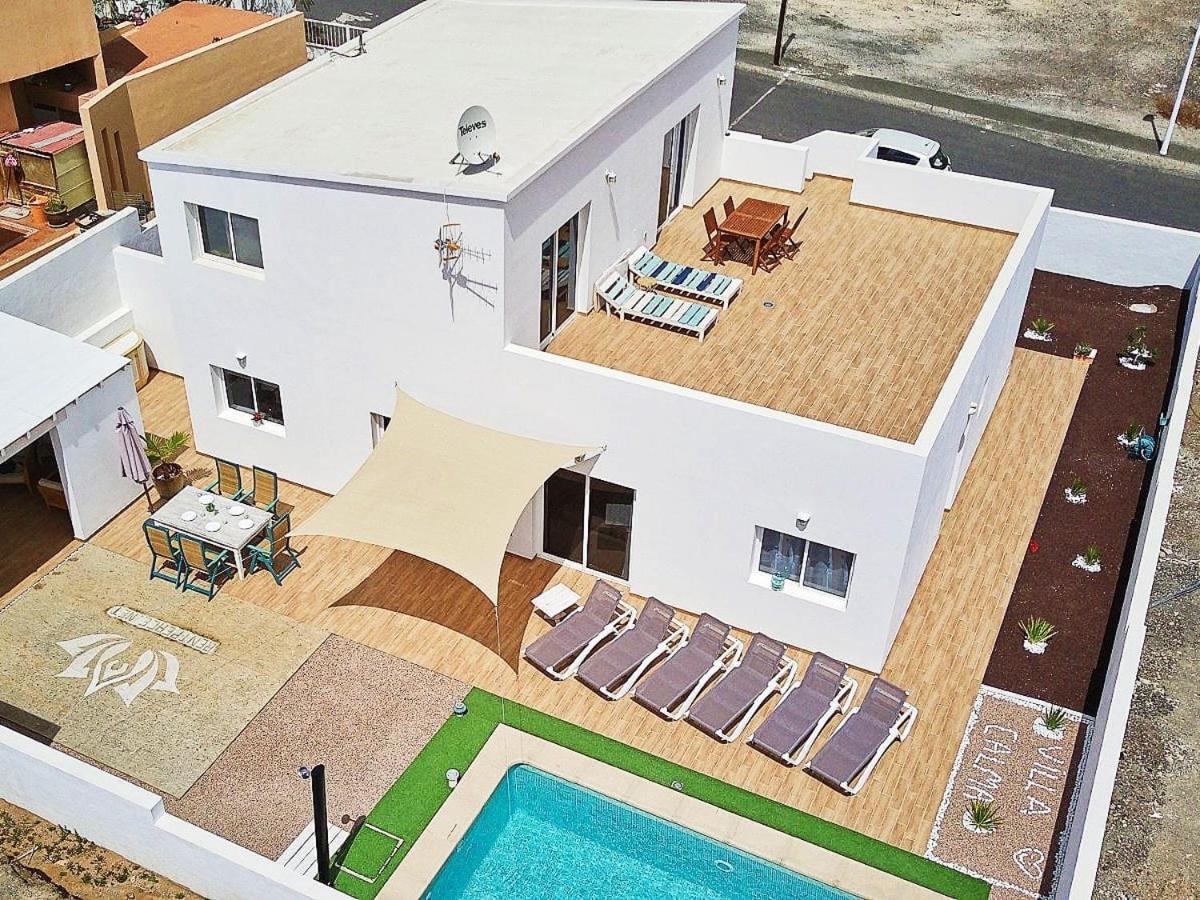 Villa Calma Climatized Pool Private Jacuzzi Spa In Tarajalejo Tuineje Eksteriør billede